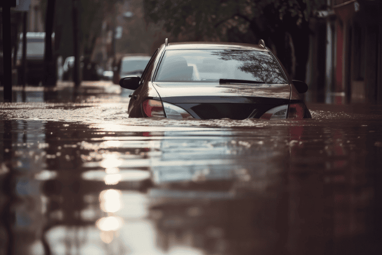 Car Is Covered If It Floods